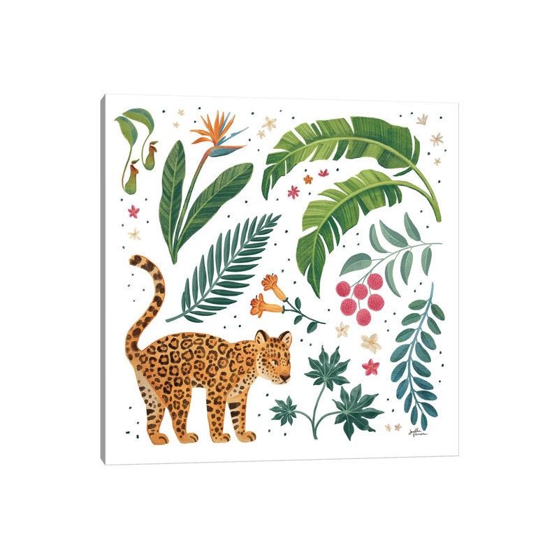 Jungle Love IV by Janelle Penner - Wrapped Canvas Print, 93.98 cm H x 93.98 cm W x 3.175 cm D