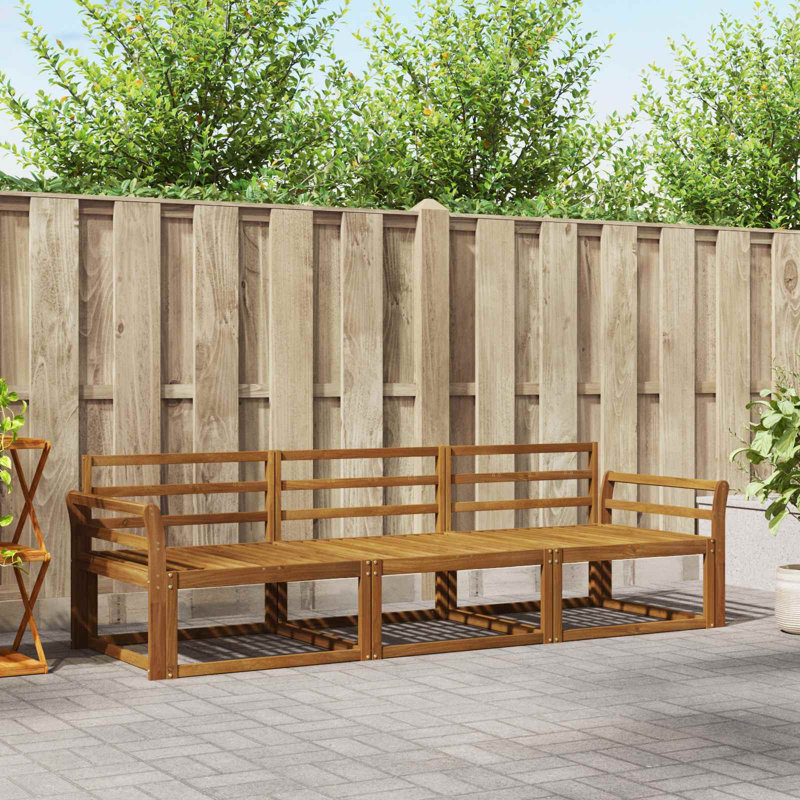 254cm Wide Patio Sectional Set