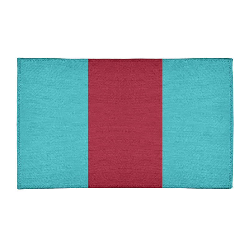 Chenille Striped Indoor Rug, Rectangle 2' x 3'