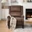 Fauteuil inclinable en similicuir pour salon RV