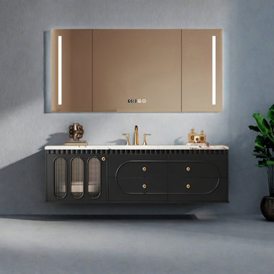 Armoire de salle de bain style français