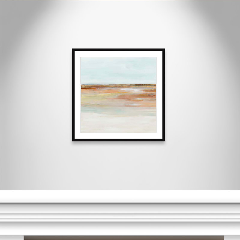 «Coastal Glades I Print» par Ian C, Encadré de boîte noir, H 27,5 po x l 27,5 po x P 1,25 po