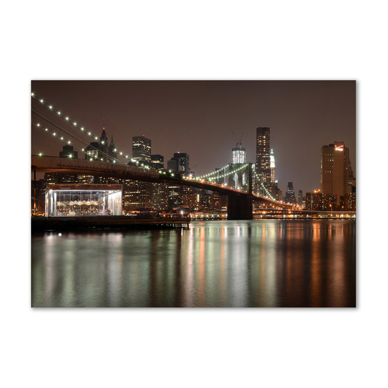 Between The Bridges - Wrapped Canvas Print