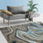 Tapis gris HR Blue Marble-914937001