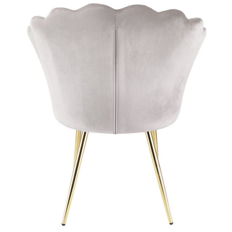 Daisy 68Cm Wide Velvet Armchair, Taupe