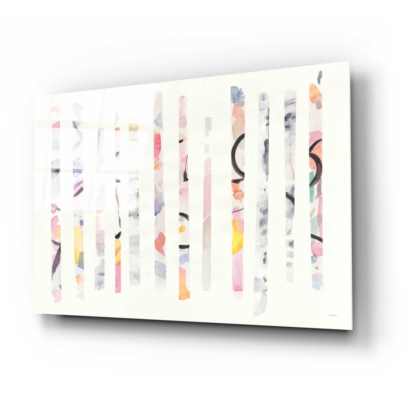 Barres de bonbons sur plastique / acrylique par Mike Schick, H 16 po x l 24 po x P 0,2 po