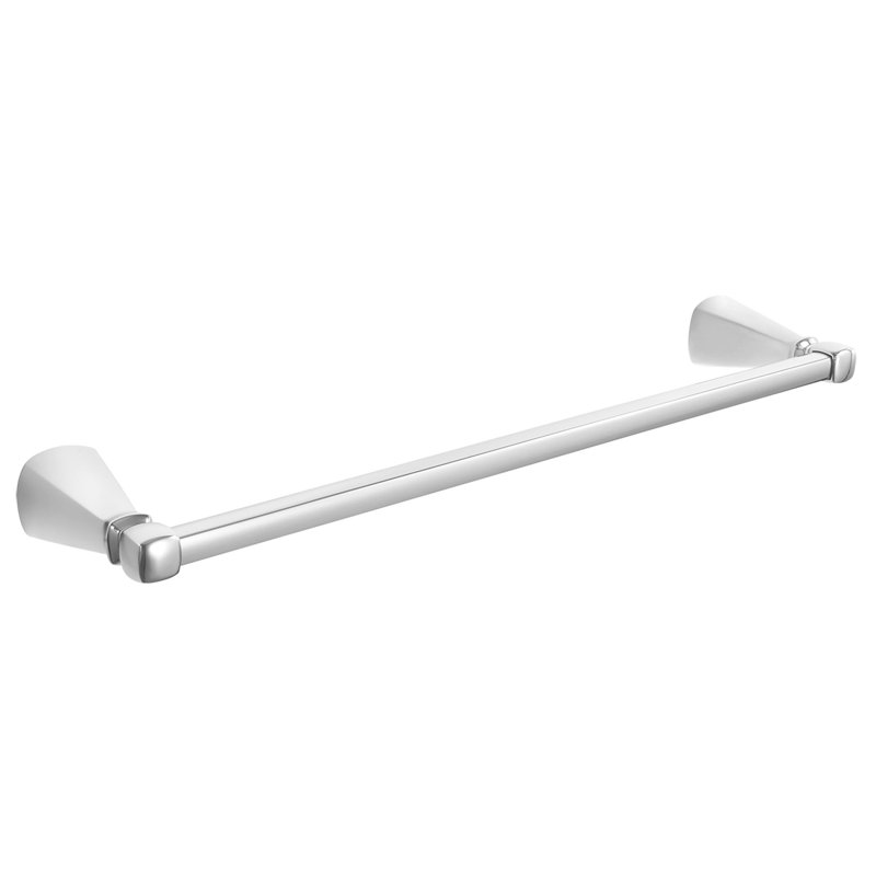 American Standard Edgemere Towel Rack Bar, Chrome, 2.84" H x 18" L x 4.64" D
