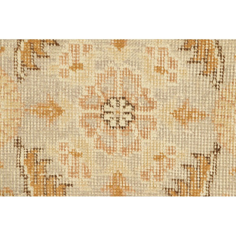One-of-a-Kind 3'X8'4" Hand Knotted Area Rug