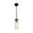 Caulford 1-Light Pendant - Black