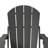 Outdoor Folding Adjustable Adirondack Chair With Cup Holder & Hideaway Ottoman-1367298865