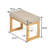 Modern Upholstered Shoe-Changing Bench, Solid Wood Frame, Soft Seat, Compact Entryway Stool for Foyer and Hallway-1186412682
