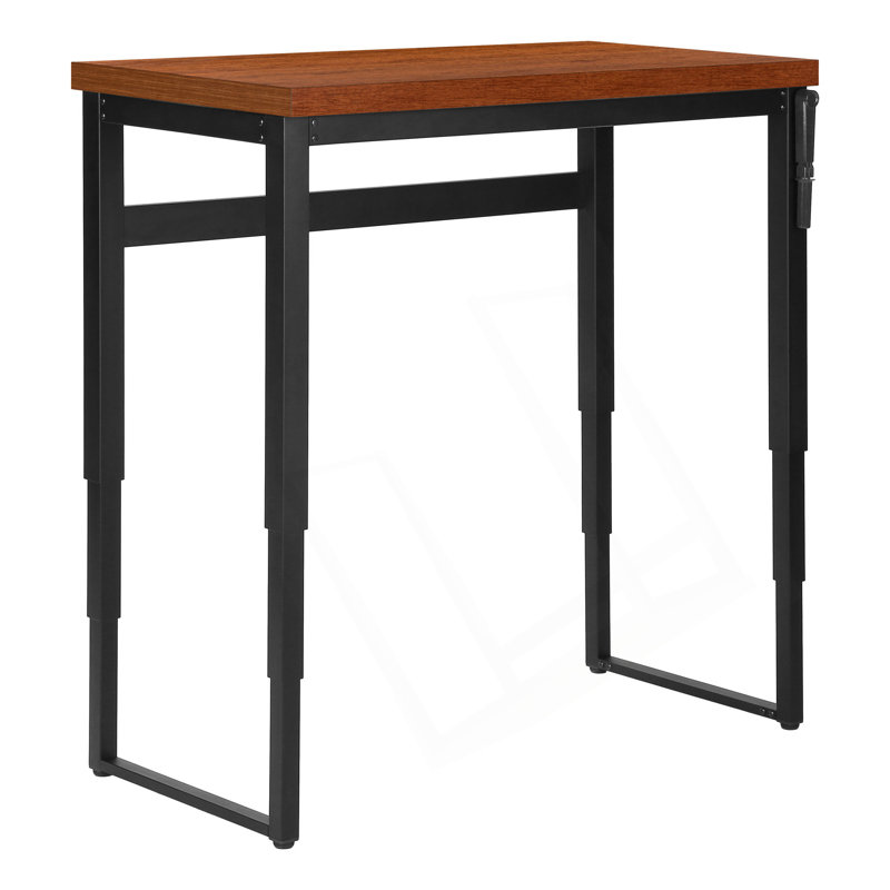 Bureau d'ordinateur ajustable, Cherry/Black