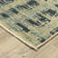 Tapis rayé beige / bleu Rayan Abstrat Etchings-1405856234