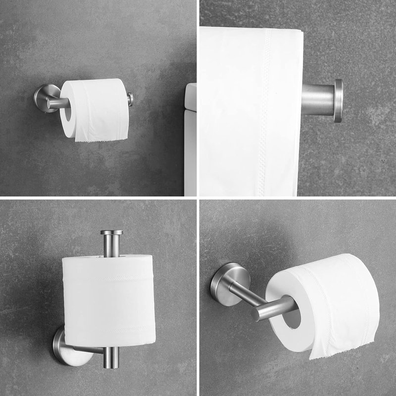 10 - Piece Bathroom Hardware Set, Brushed Nickel