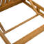 Ensemble de chaises longues en bois d'acacia avec coussins de salon résistants à l'eau (épaisseur de 2 pouces)-979355389