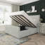 Willow Velvet Upholstered Ottoman Bed Frame-1464122354-1481023849