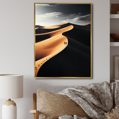 Égypte, paysage de sable silencieux I - reproduction