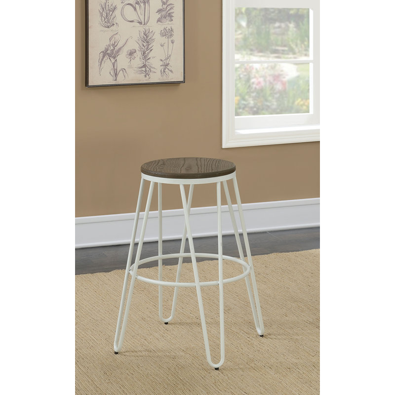 Tabouret de comptoir 26 po, Blanc