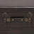 Isabel Vintage Style Faux Leather Accent End Table with Single Drawer