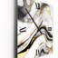 Horloge murale abstraite Geode Marble Waves IV-1091639895