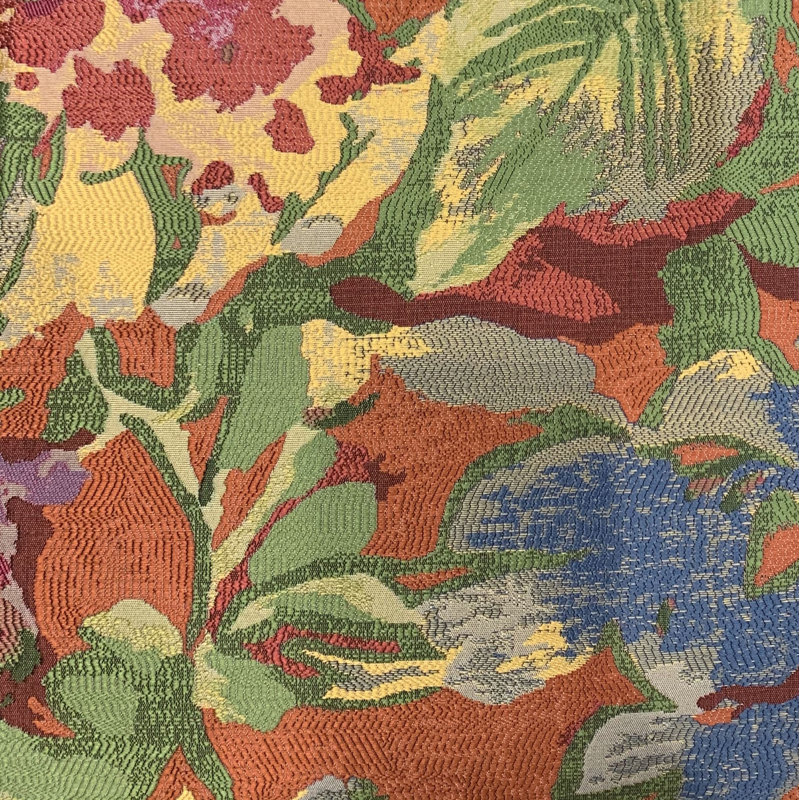 Coussin floral de jardin, 22 po x 22 po