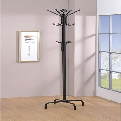 Portemanteau en métal noir