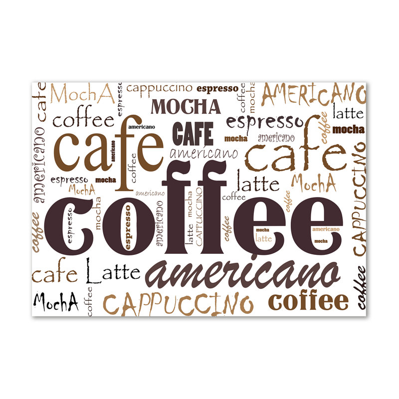 Coffee - Wrapped Canvas Print