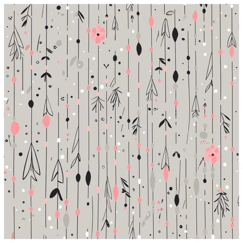 Housse de couette abstraite Arrows Bedding, Grand lit
