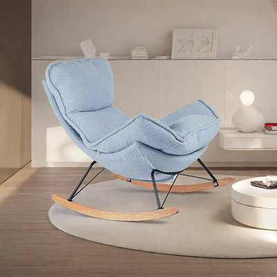 Chaise berçante simple, simple, moderne et décontractée