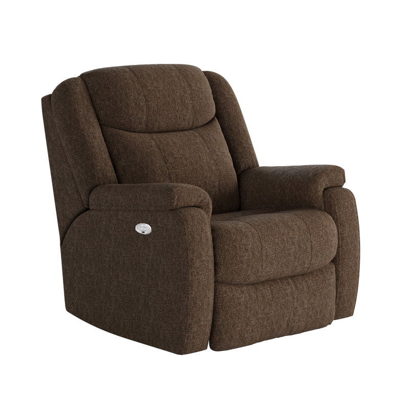 Hercules Dual Power Wall Recliner, Chocolate Chenille