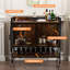 Zyauna Metal Bar Cart-779731714