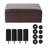 Sciacca Faux Leather Ottoman-2086544109
