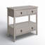 Console en bois massif 31,9 po Sadie-289921960
