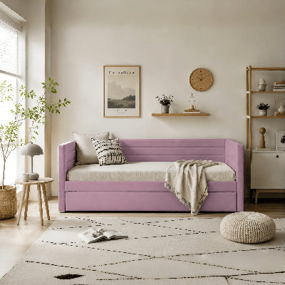 Large Drawers Storage Upholstered Daybed