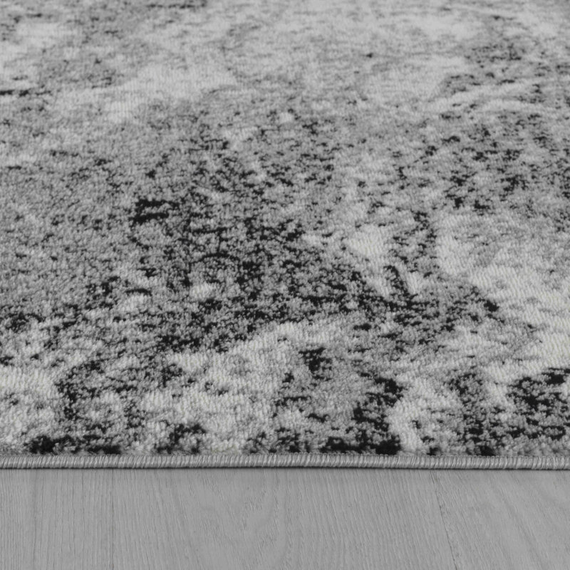 Tapis abstrait gris 2 pi x 10 pi