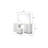 Vannida Vanity Set in Milky White
