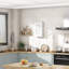 13.8" W x 21 "H x 6" D Wall Mounted Bathroom Cabinet