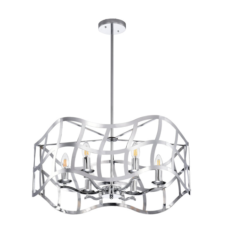 Maysville 6 - Light Geometric Chandelier