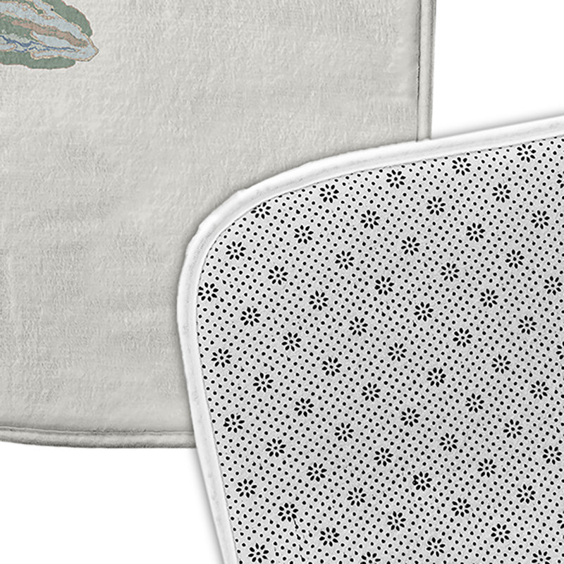 Tapis de bain Beach, L 17 po x L 24 po, Vert