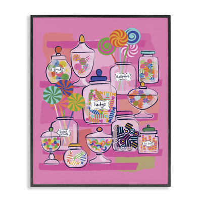 «Bright Candy Jars», art giclée par Lisa Perry White