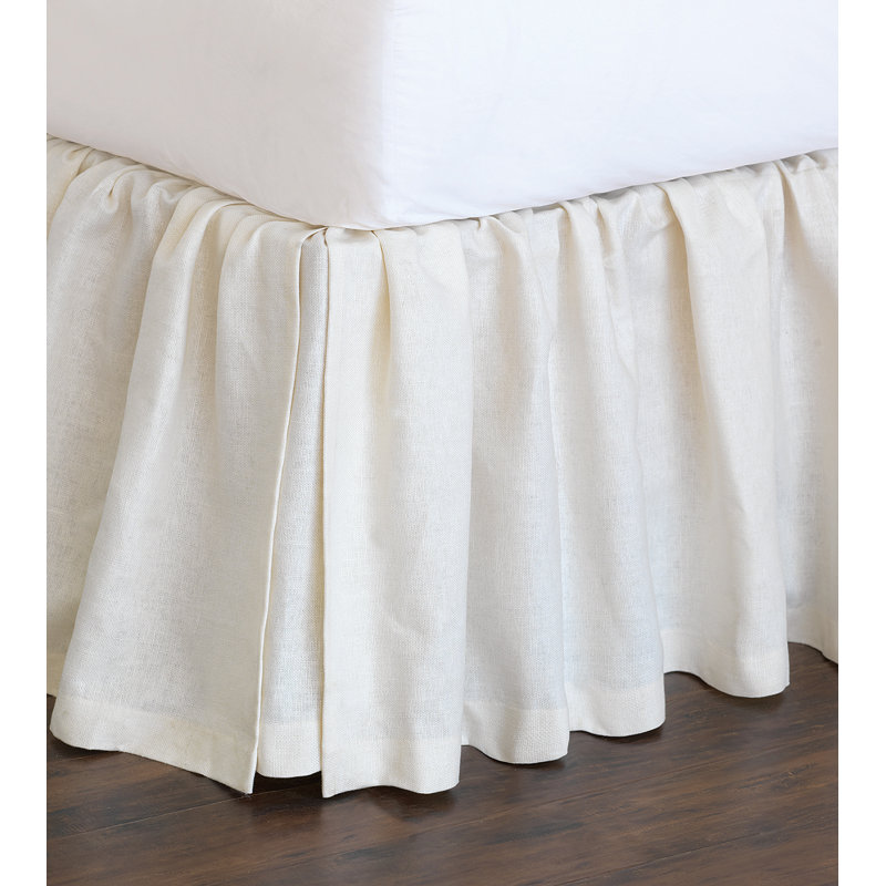 Magnolia Ruffled Bed Skirt, Queen, 80"
