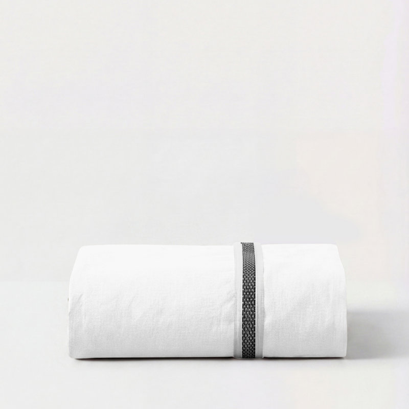 Machine Woven Fitted Sheet, Double, Brown