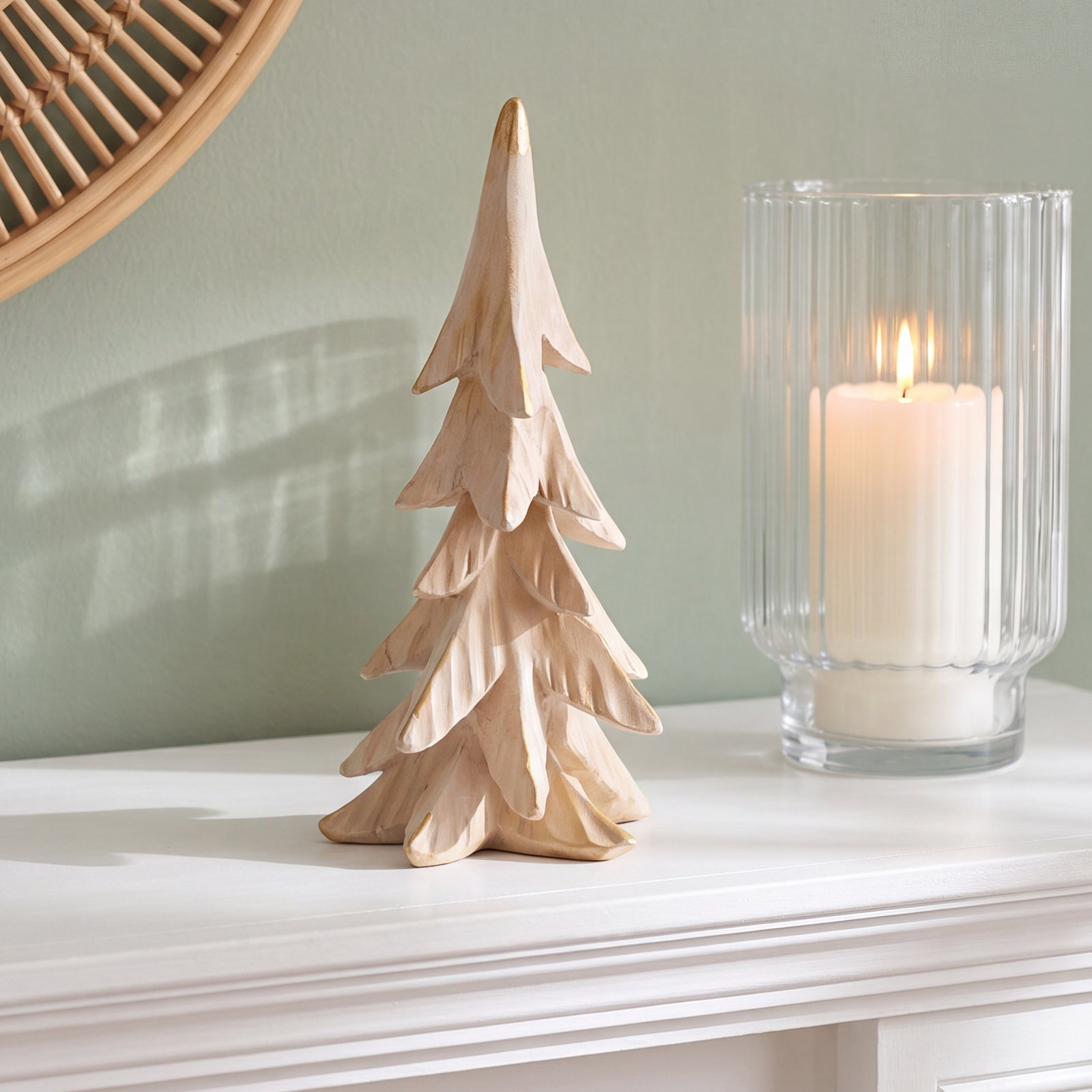 Small Snowstorm Tabletop Tree