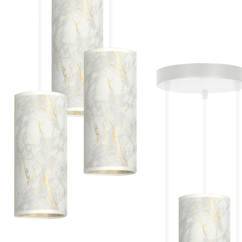 Sutter 3 - Light Cluster Pendant, White