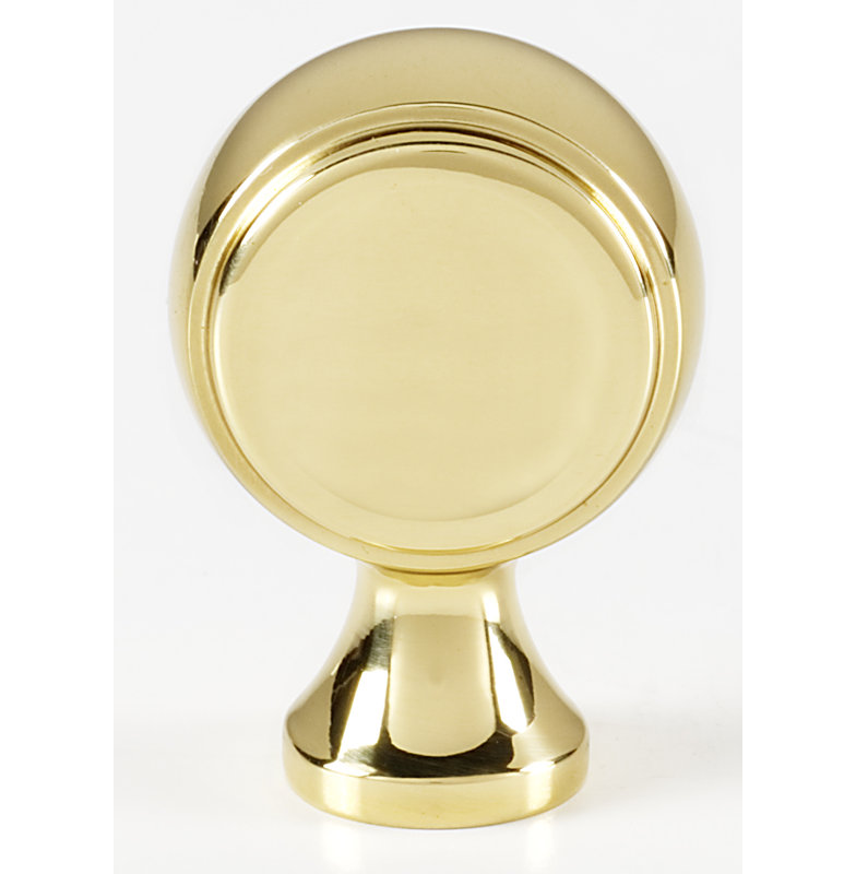 Poignée ronde Royale, Laiton poli