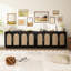 Terneuzen 59" Sideboard with Arch Design and Authenic Rattan-2032795104