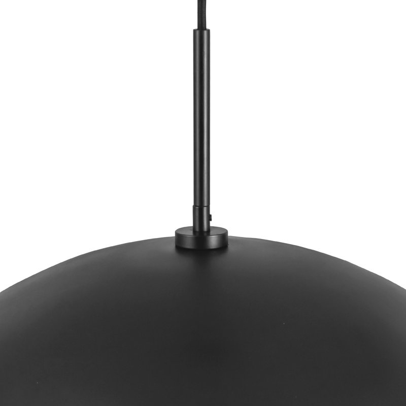 Regent 19-in Black Pendant