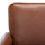 Fauteuil large en velours de 23,23 po