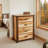 Fireside Lodge Hickory Log Four Drawer Chest - Cinnamon - Premium Line-1467491965