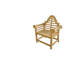 Teak Lutyen Arm Chair Set
